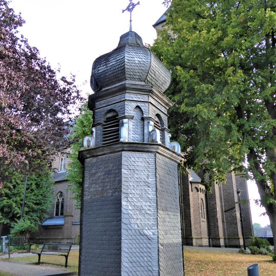 Glockenturm der ehemaligen St. Barbarakirche Fortuna