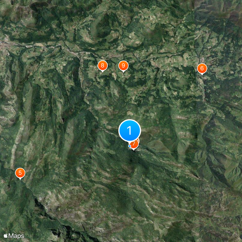 Santa Cueva de Covadonga Map