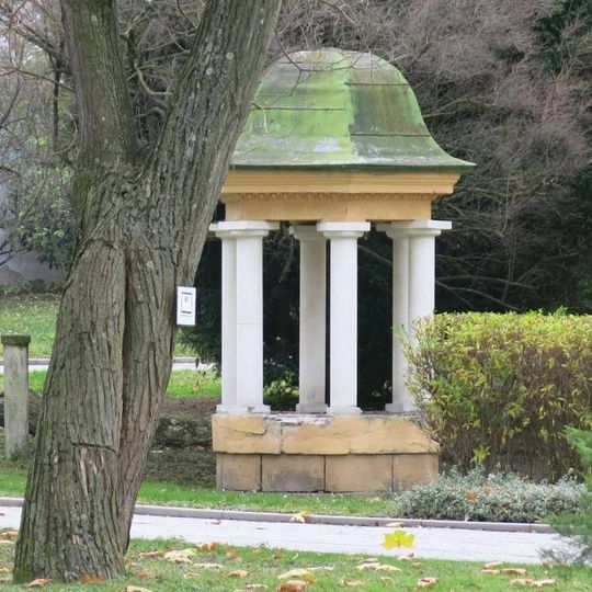 Gloriet u zámku v Čížkovicích