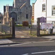 Gate And Railings At Entrance To St John's Churchyard