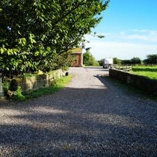 Causeway over moat at Hatton Hall