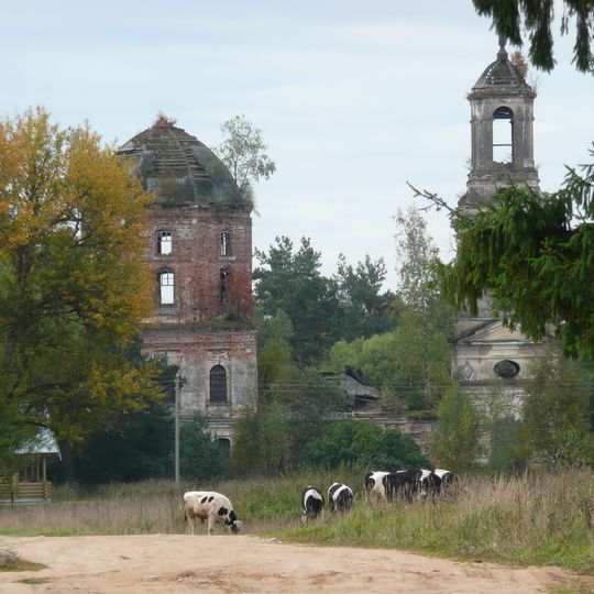 Exaltation of the Cross church, Voloskovo