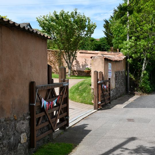 Garden Walls Of The Villa
