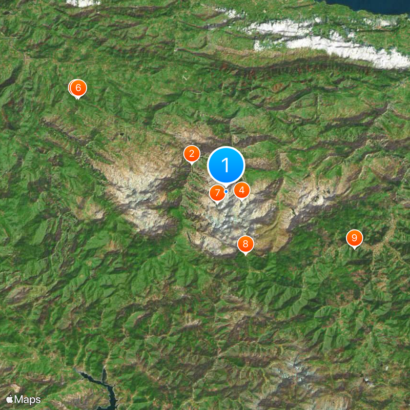 Picos de Europa National Park Map