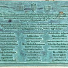 Commemorative plaque