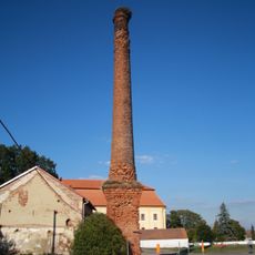 Distillery chimney in Myslibořice
