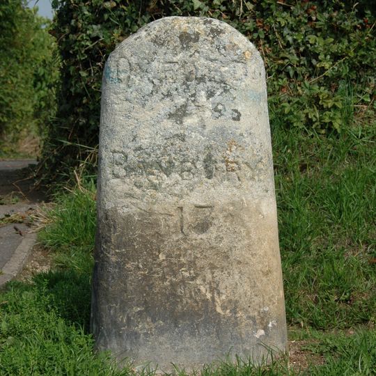 Milestone On Banbury Road, Kidlington