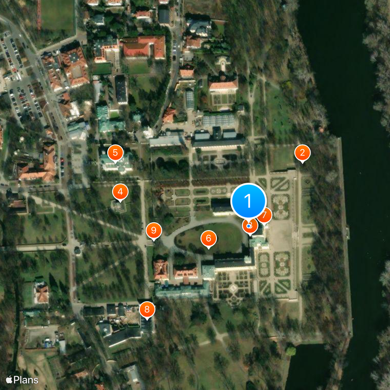 Wilanówpaleis Kaart