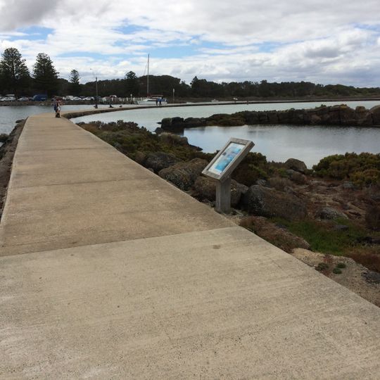 Island ecology Information Board Location