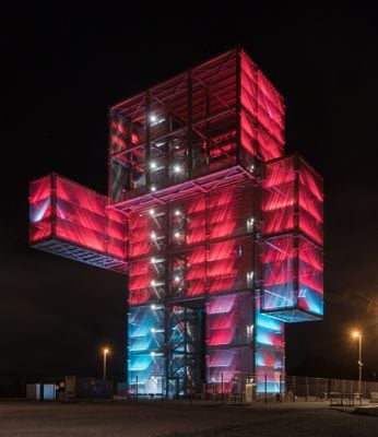At night 1