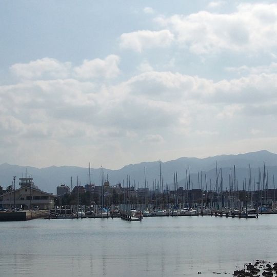 Fukuoka City Yacht Harbor and Beach