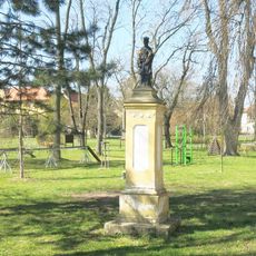 Socha svatého Jana Nepomuckého na Tyršově náměstí v Cítolibech