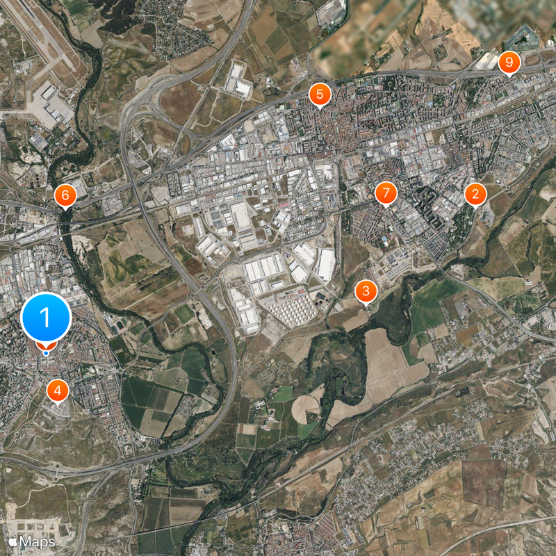 San Fernando de Henares Map