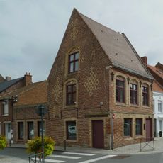 Immeuble portant enseigne Au Coq Estaminet