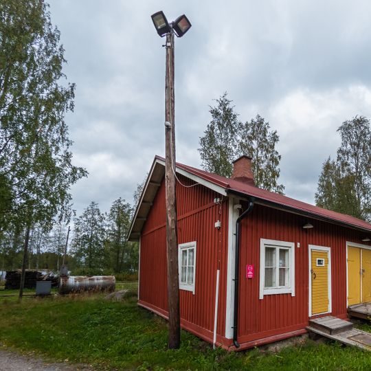 Retiring room in Suolahti old station area