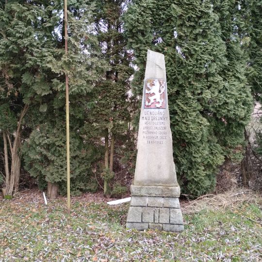 Pomník výročí založení požárního sboru