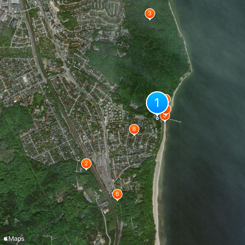 Bar Maksym, Gdynia Map