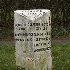 Milepost, N of Merebank