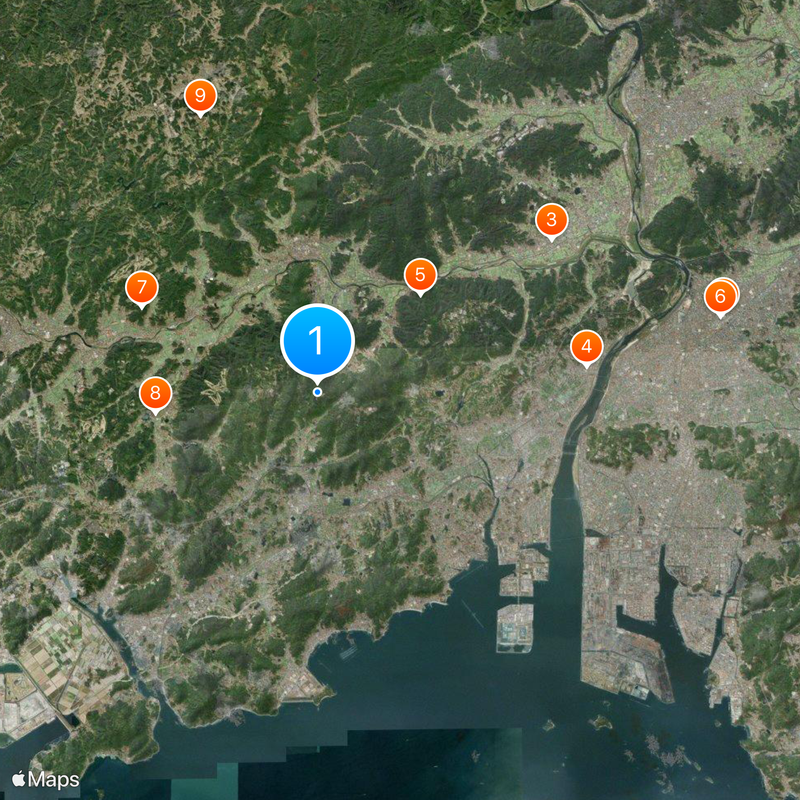 National Astronomical Observatory of Japan Map