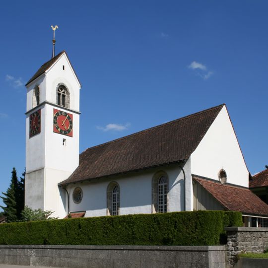 Reformierte Kirche mit Pfarrhaus