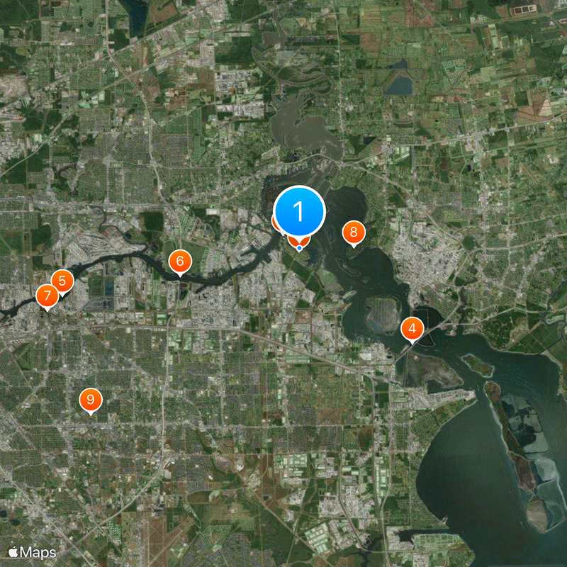 Monumento de San Jacinto Mapa