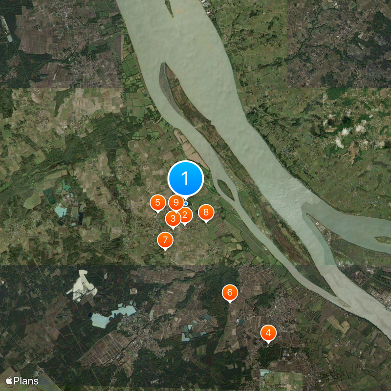 Château Margaux Mapa