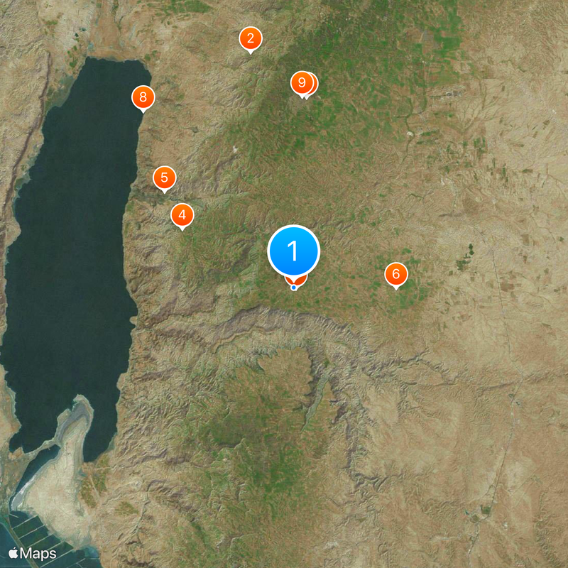 Dhiban Map