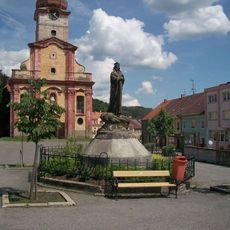 Socha mistra Jana Husa v Radnicích