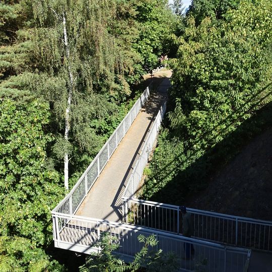 Footbridge of Borovina railway bridge