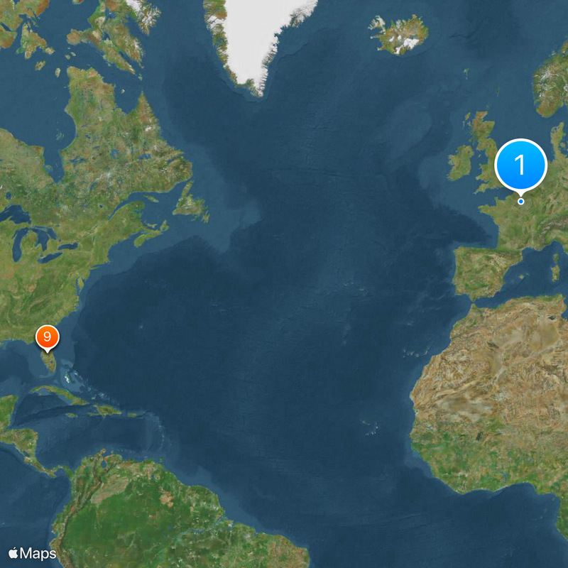 Star Tours – The Adventures Continue Mapa