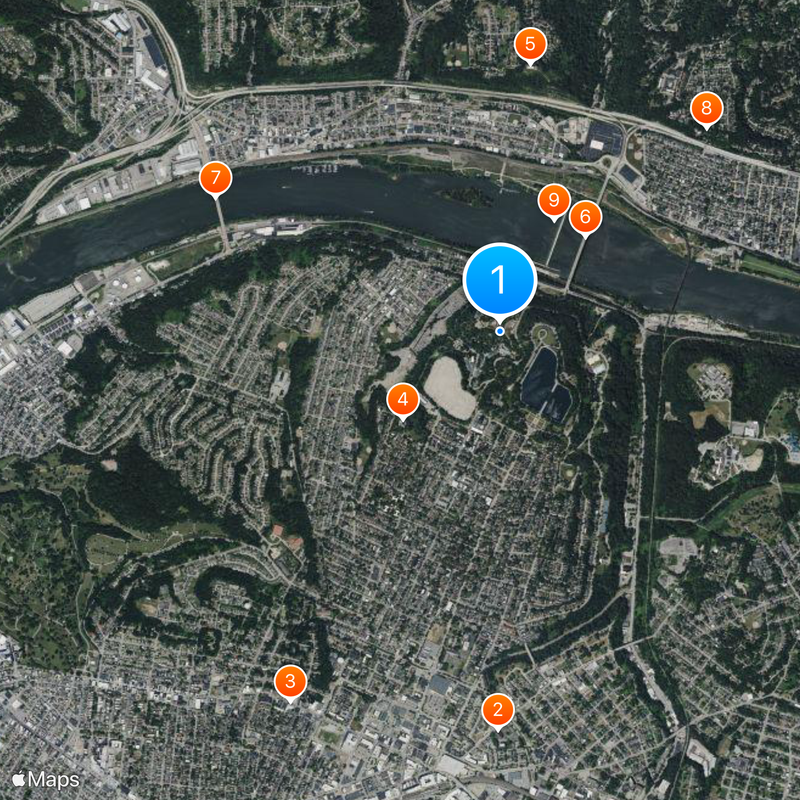 Pittsburgh Zoo & Aquarium Karte