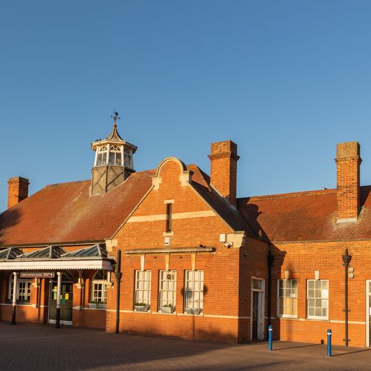Main Passenger Buildings Concourse And Station Master's House, Felixstowe Station