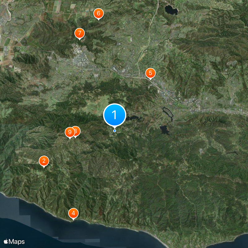 Lake Sherwood Map