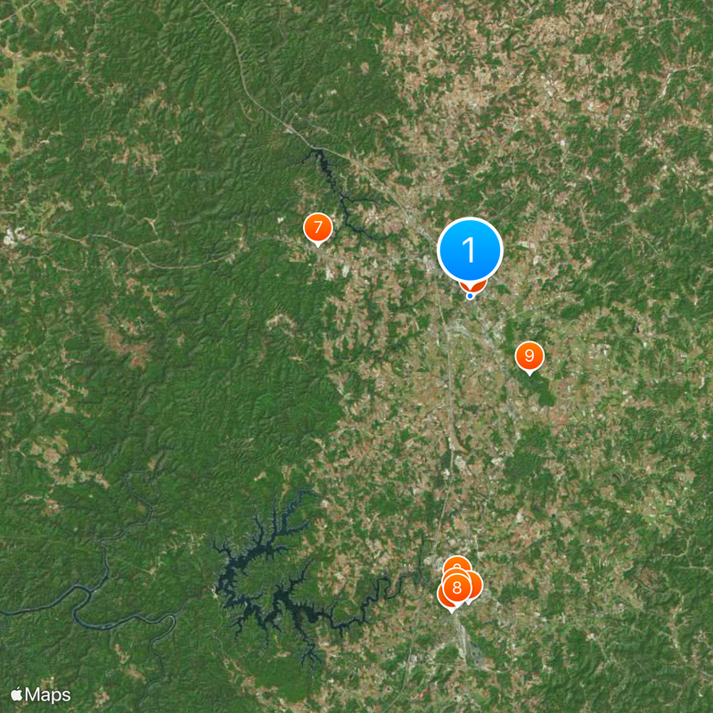London Mapa