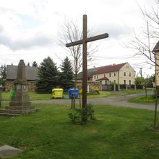 Kříž v Blažimi na návsi