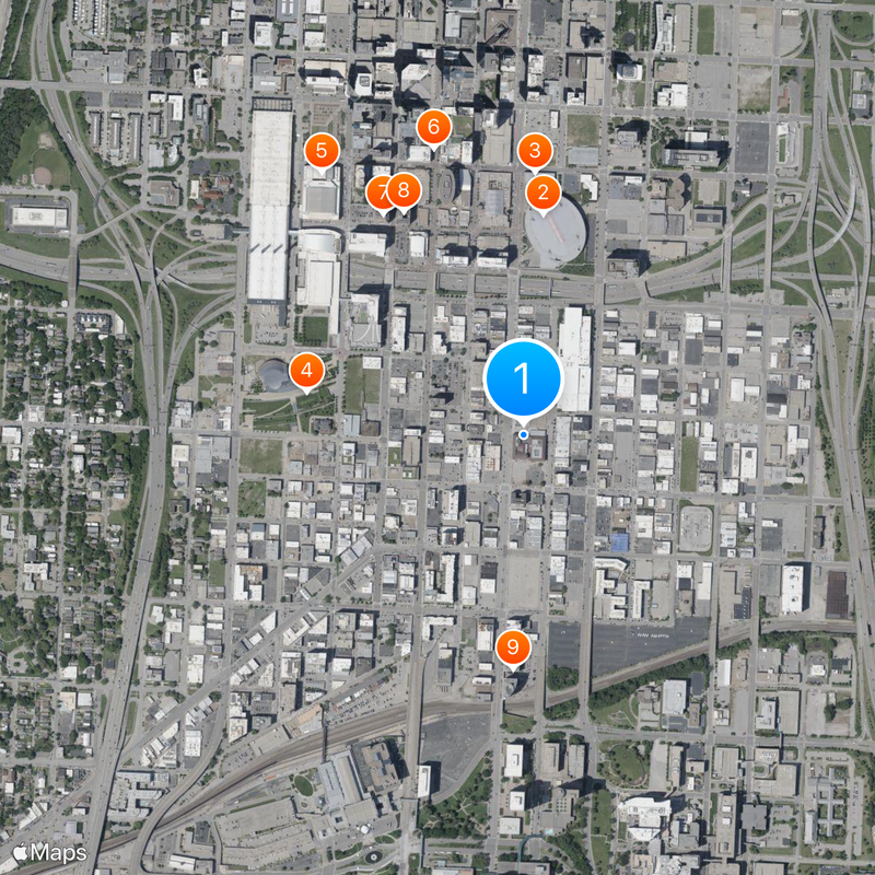 The Kansas City Star Map