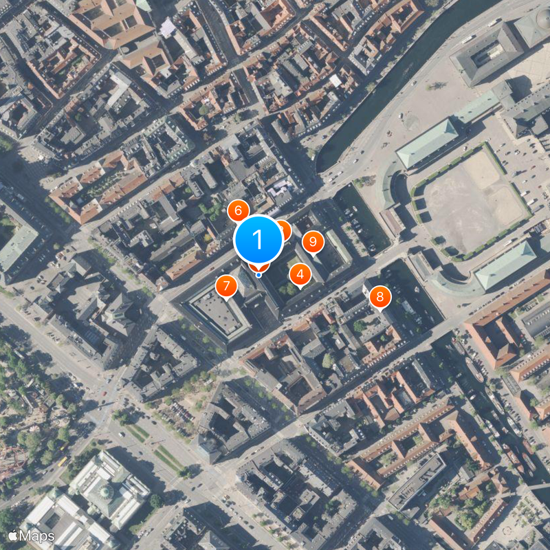 National Museum of Denmark Map