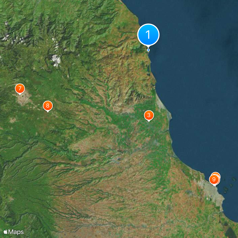 Laguna Verde Nuclear Power Station Map
