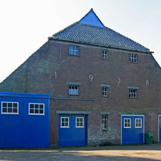 Boerderijcomplex Blaaksedijk: Vlaamse schuur