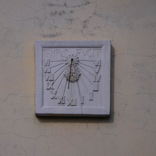 Sundial in Medkova street