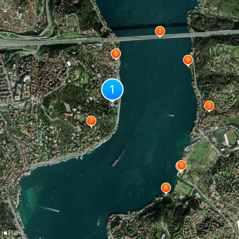 Rumeli Hisarı Carte