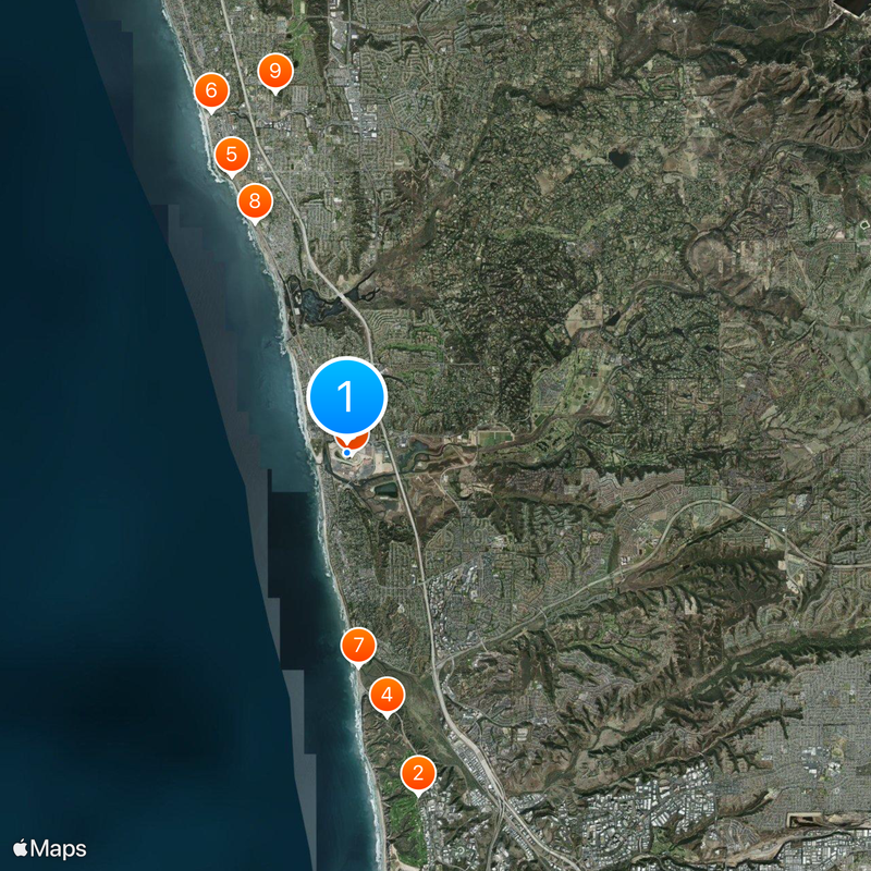 Del Mar Racetrack Map