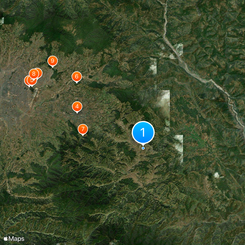Kathmandu University Map