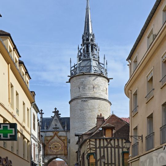 Clock tower of Auxerre