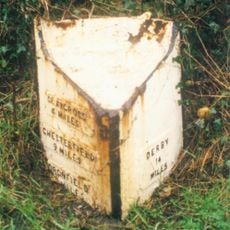 Milepost, S of Toadhole Furnace