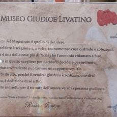 Judge Livatino's House Museum