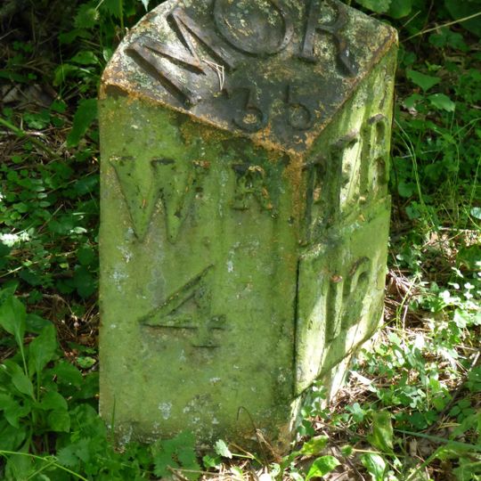 Milepost 1 1/2 Miles North Of Doddington Village