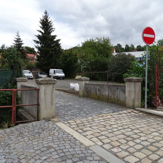 Most ulice U Náhonu přes semilský náhon