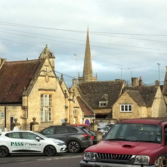 Burford Primary School Together With Forecourt Wall And Railings