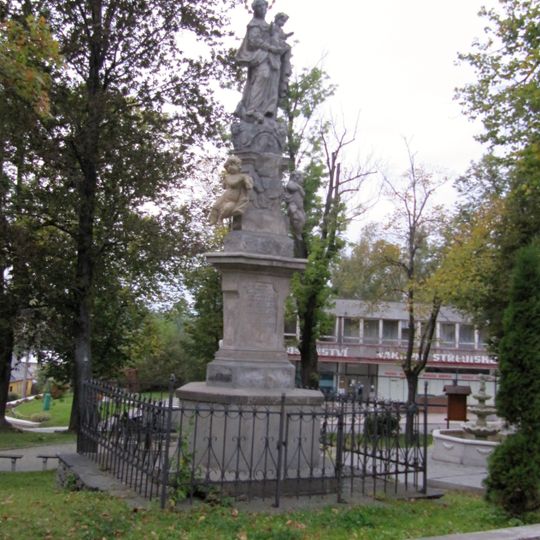 Statue of Immaculata in Ryžoviště